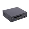 IPBX avec support de 300 extensions et  240 appels simultané. Avec 2 ports Gigabit Ethernet et 2 port USB MC100