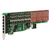 Carte PCI-E Analogique 24 Port 6 Module  FXO/FXS