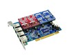 Carte PCI-E 4 ports analogiques AXE400P