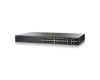 Switch 24 ports 10/100 Mbps 12 ports PoE + 2 ports Ethernet Gigabit SF200E-24P-EU