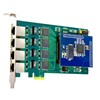 Carte E1 a 4 avec Carte Echo Canceling port Pour Asterisk ISDN PRI Digital Interface Card
