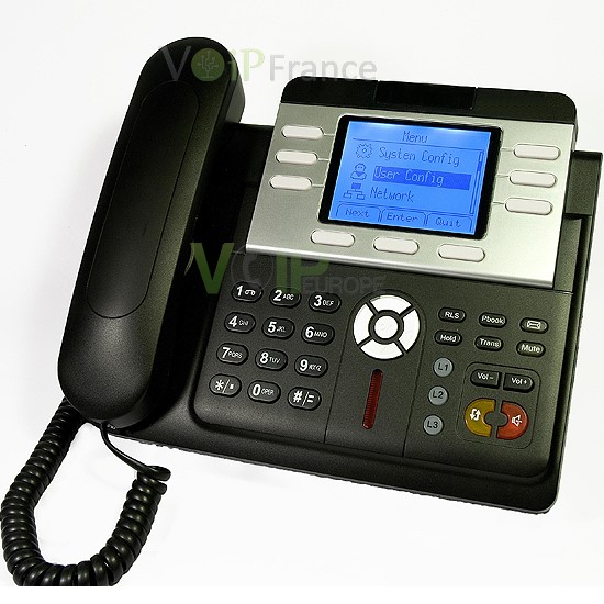Téléphone IP avec 3 Lignes Sip ou IAX2 Multi fonction avec grand ecran LCD VZP502