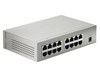 Switch 16 ports,Commutateur externe
SWITCH  16 PORTS 10/100MBPS - Contrôle du flux, Fonction duplex intégral, auto-négociation, stockage et retransmission